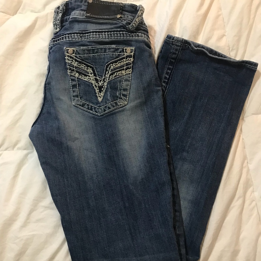 VIGOSS Slim Boot Jeans